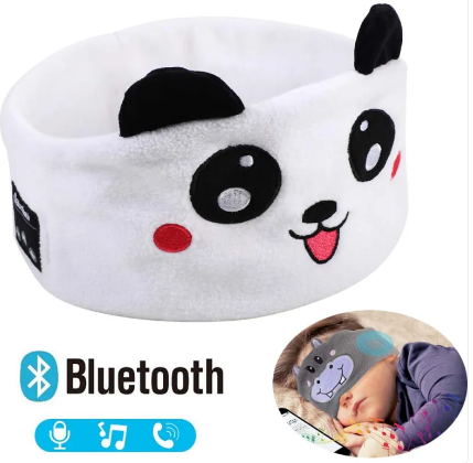 Máscara de Dormir con Diadema de Animal y Auriculares Bluetooth
